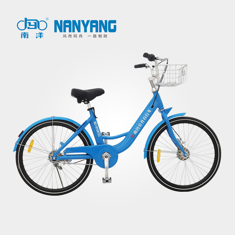 厂家供应公共链条脚踏自行车 批发户外人力自行车