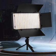 LED600平板灯影视数码拍摄专业拍照影棚录像补光摄影板视频常亮灯