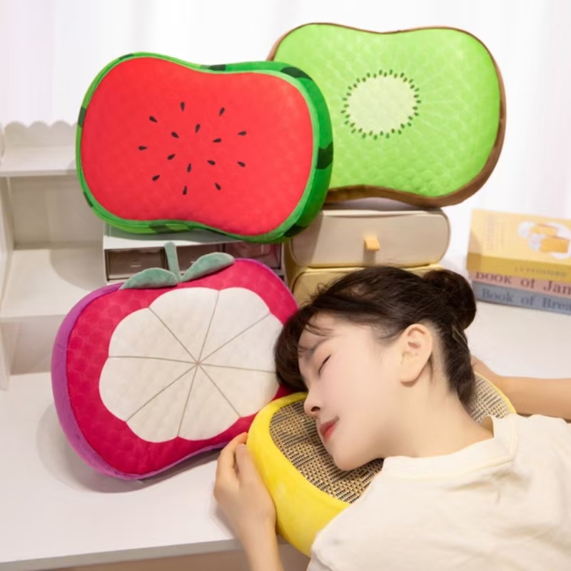 Almohada de Cesta y Espuma de Memoria para Siesta de Doble Cara Sensación Fría para Oficina y Escuela image 2