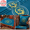 Digital Printing Imitation linen Calico Satin cloth Chinese style sofa Pillows Seat cushion Table flag cloth customized