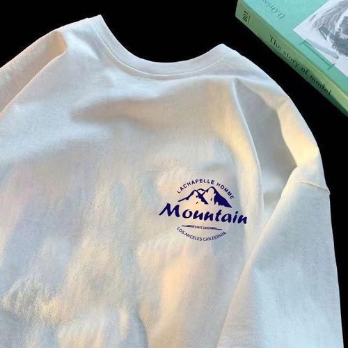 2024 Summer Men's Short Sleeve T-Shirt Slim Fit Round Neck Trendy All-match National Style Printed Short-sleeved Shirt Top Fashion T-shirt