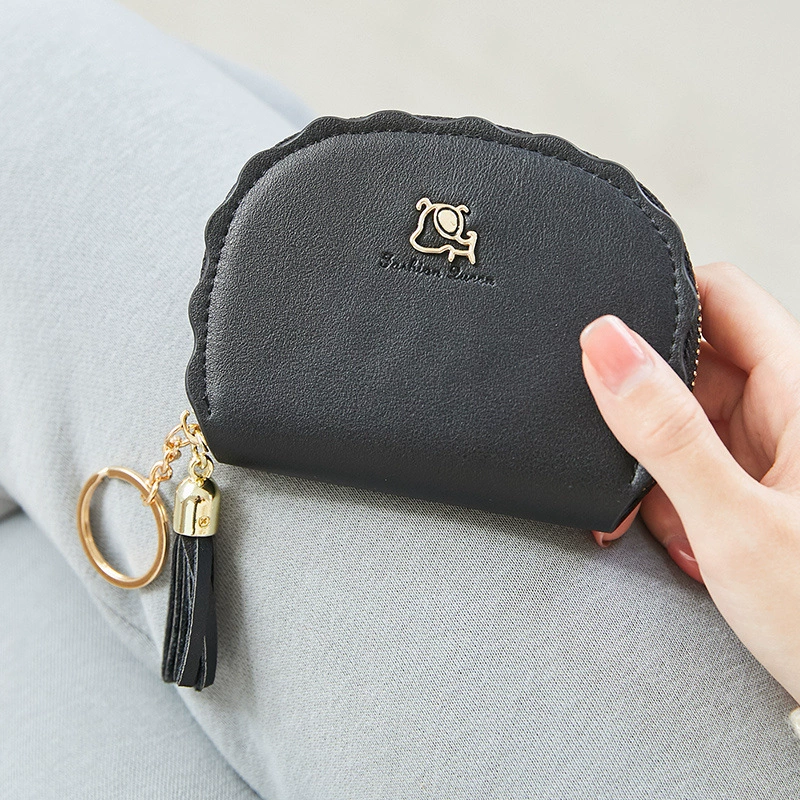 Card holder, universal cute small shoulder bag, fresh capacious hand loop bag, wallet