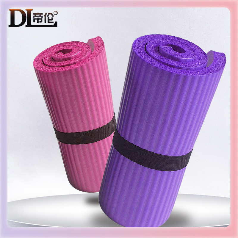 ✅공장 직접 NBR 복부 휠 패드 평면 지원 팔꿈치 패드 요가 보조 NBR 요가 매트 60*25*1.