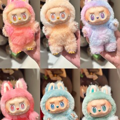 现货高品质泡泡3.0拉布布labubu公仔盲盒搪手办毛绒礼物祖国版