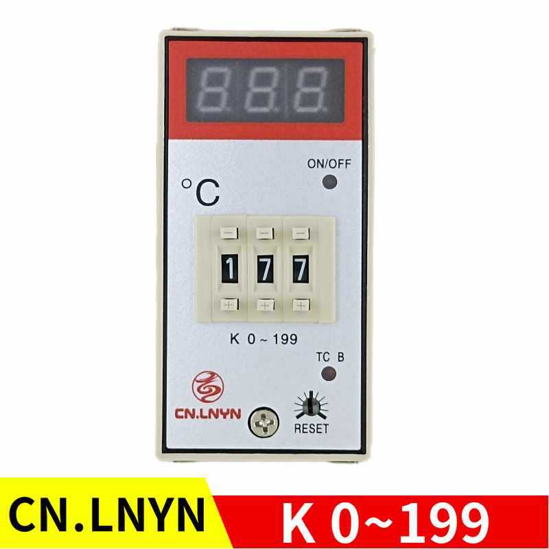 厂家直销CN.LNYN干燥机注塑机烘箱数显温度控制仪表温控器K0~199
