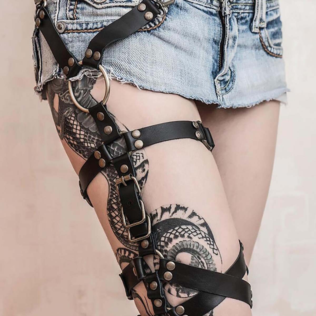 black harness