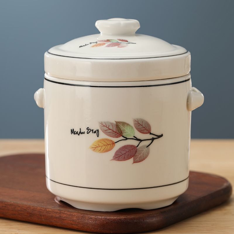 炖汤盅陶瓷双盖炖隔水炖家用煲汤煲罐燕窝瓦罐煨汤一人工厂厂家