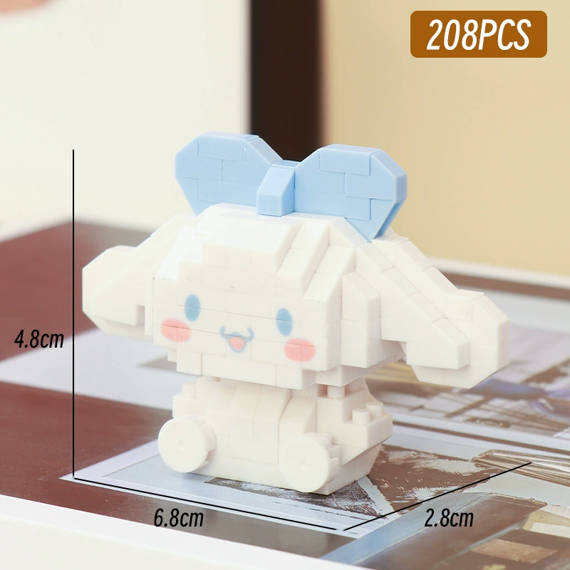 Mini Brick Figures (Lego) Cartoon Micro Constructor, Multiple Characters, 168–532 pcs Variants