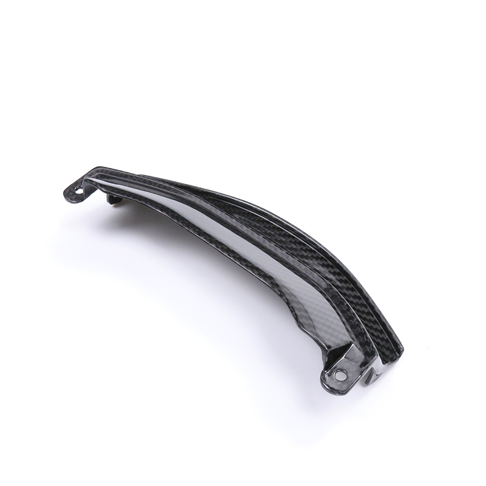 Suitable for CFMOTO spring wind 800NK rhinoceros + motorcycle modified carbon fiber shell rear seat cushion front decorative plate