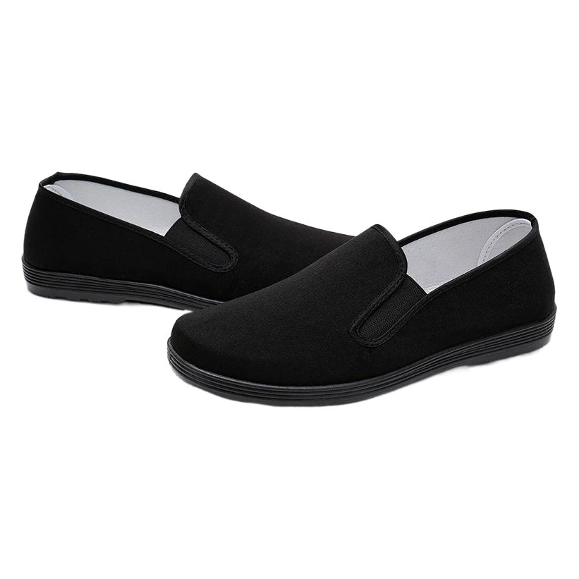 Old Beijing Тканевая обувь Мужская Черная подошва Военная одинарная Нескользящая износостойкая черная Тканевая обувь Охрана труда военное полотенце рабочая обувь для водителя оптом