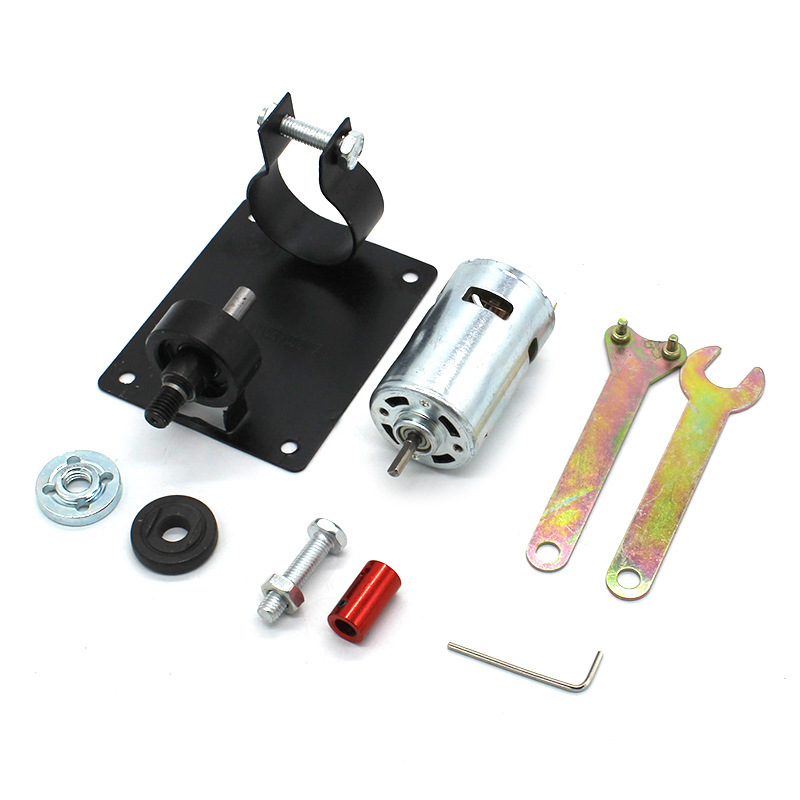 打磨机支架 连接转换杆套装 切割打磨抛光机电机支撑架DIY砂轮机