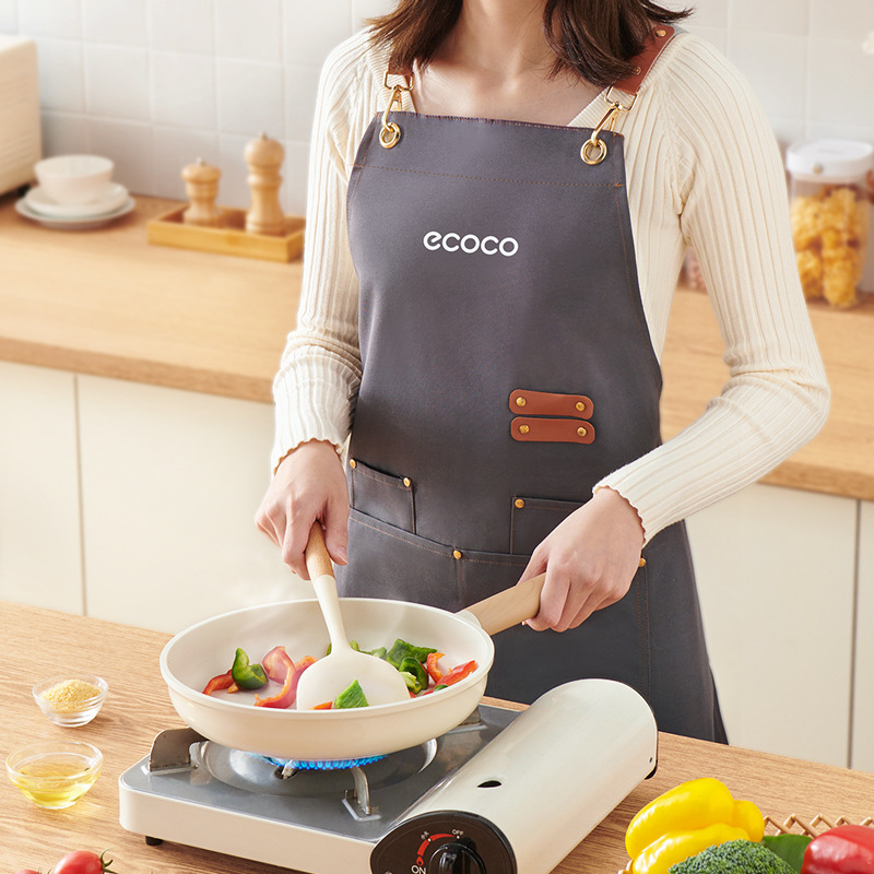 Delantal cocina en casa, cocina, catering, impermeable, a prueba de aceite, nueva ropa de trabajo, trabajo femenino, a prueba de polvo, 2024, especial a prueba de suciedad