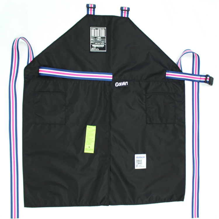 Delantal 2022 nueva celebridad en línea marca de moda coreana impermeable alto sentido cafetería peluquería floral Ropa Trabajo