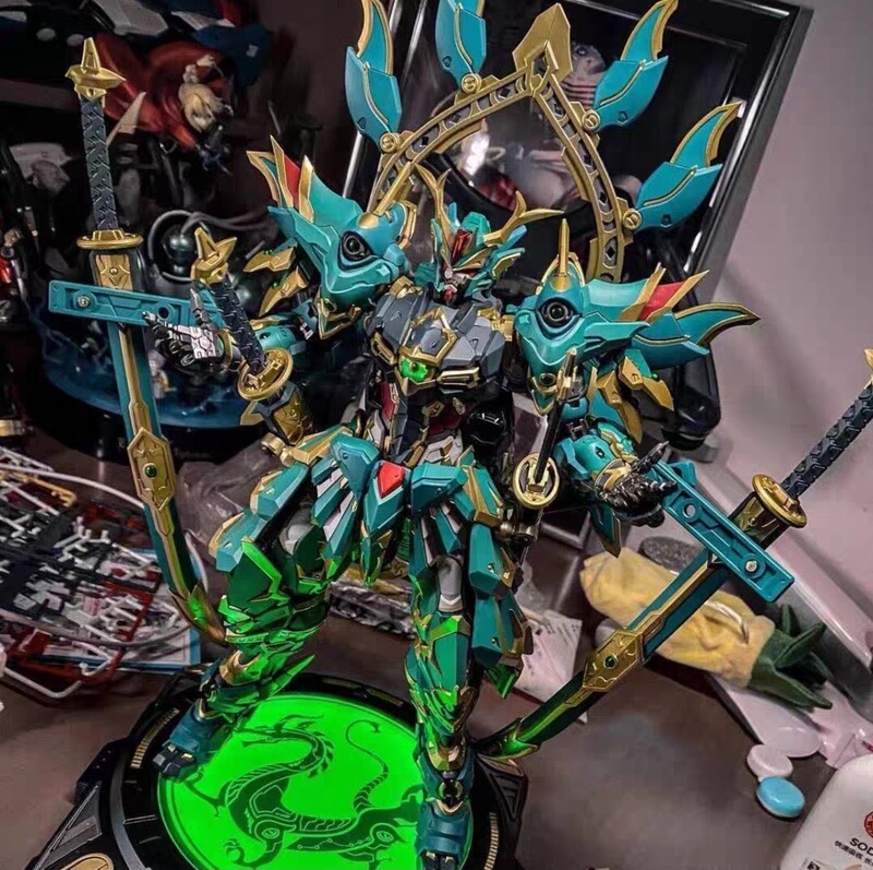 三国摩动核高达MG手办吕布敖丙白虎曹仁白起关羽干将机甲盲盒福袋|undefined