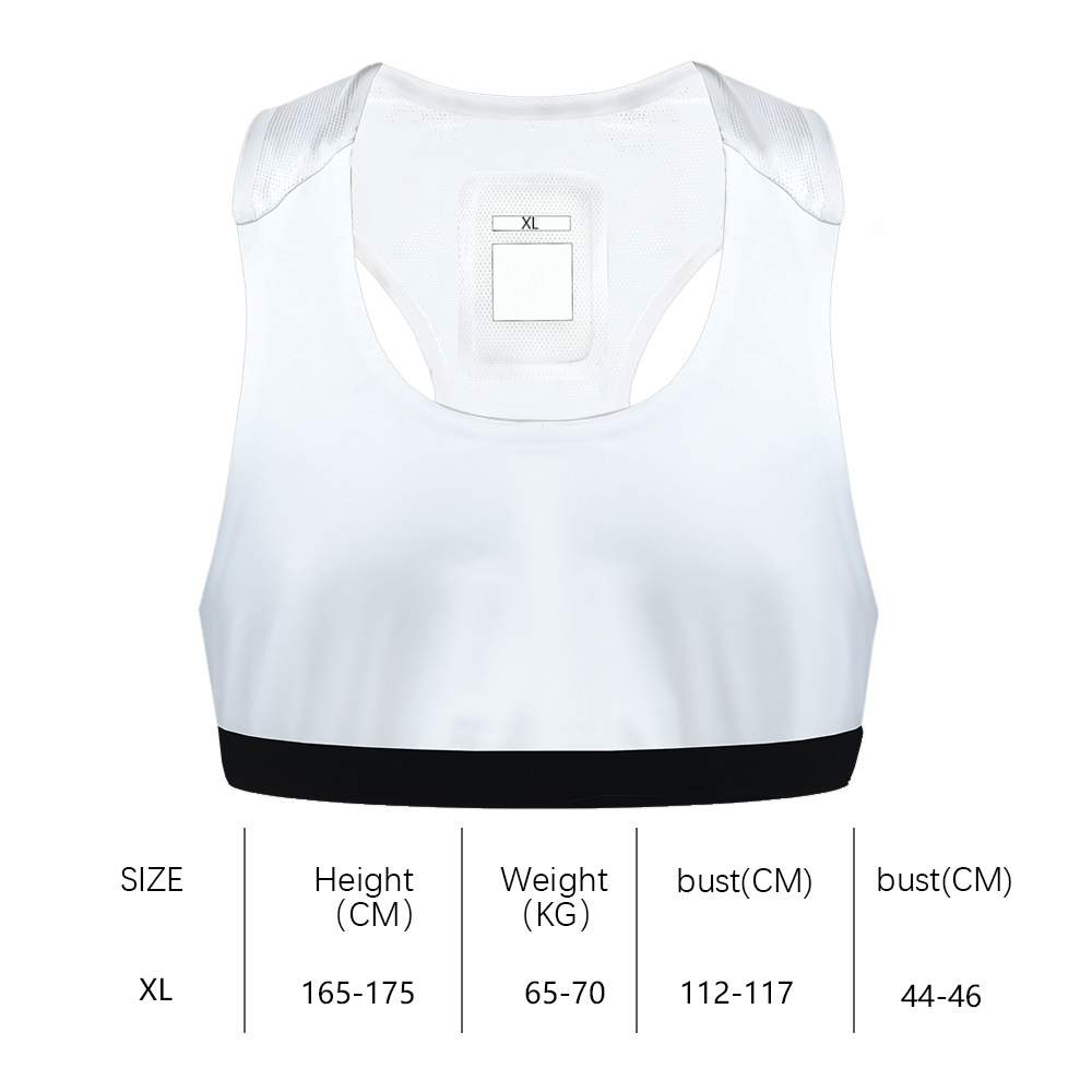 Entrenamiento de fútbol chaleco de secado rápido con bolsillo con sensor GPS (sin GPS, solo chaleco) sin costuras