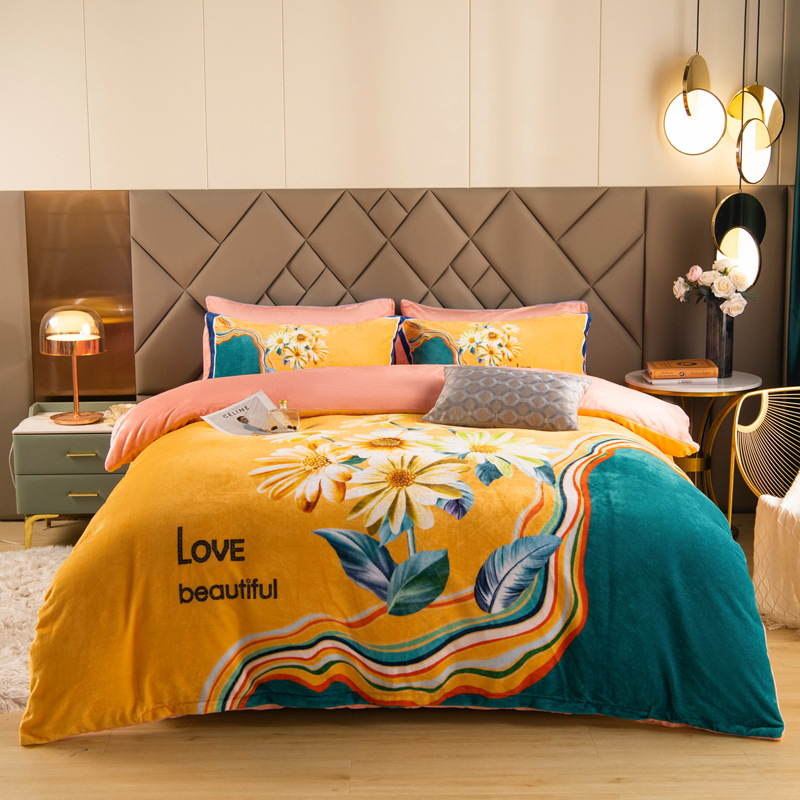 牛奶绒花瑾-太阳花