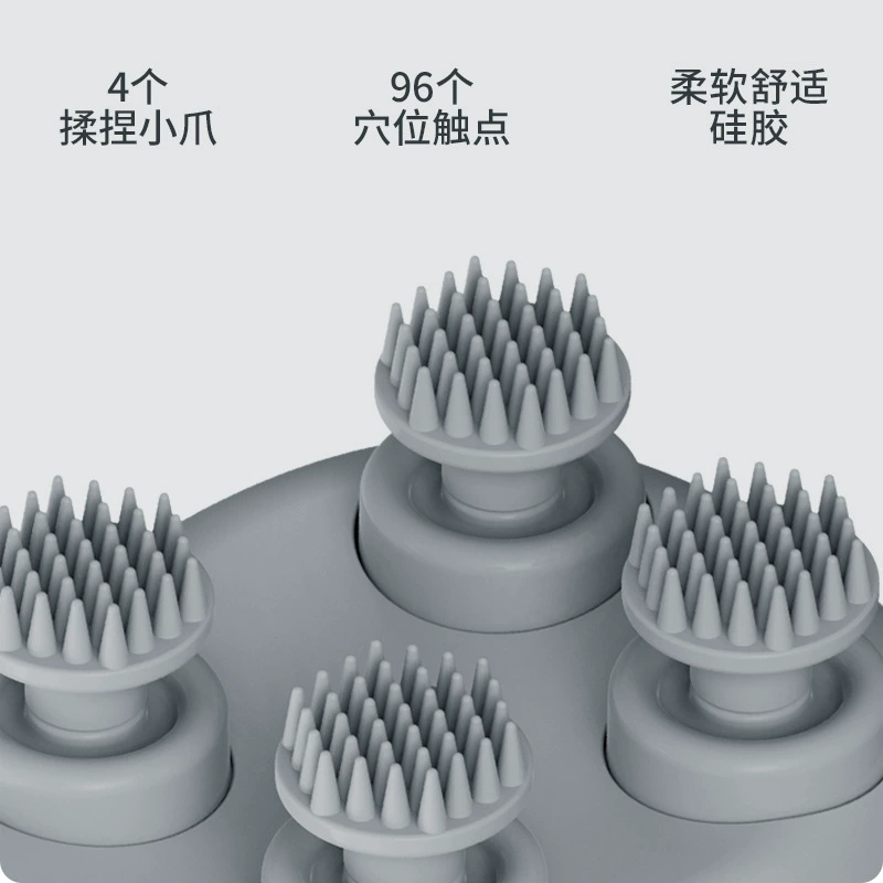 Waterproof small universal massager for scalp, vibration
