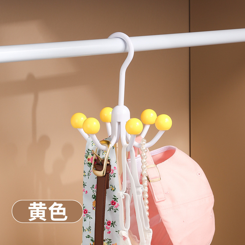 ハンガーフック家庭用360度回転フックパジャマスリングハンガー下着帽子バッグ収納ハンガー|undefined