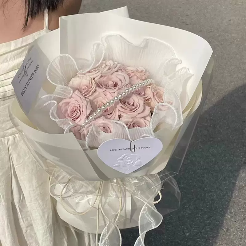 玫瑰花束仿真花永生花香皂花精美送女朋友闺蜜高级感七夕生日礼物