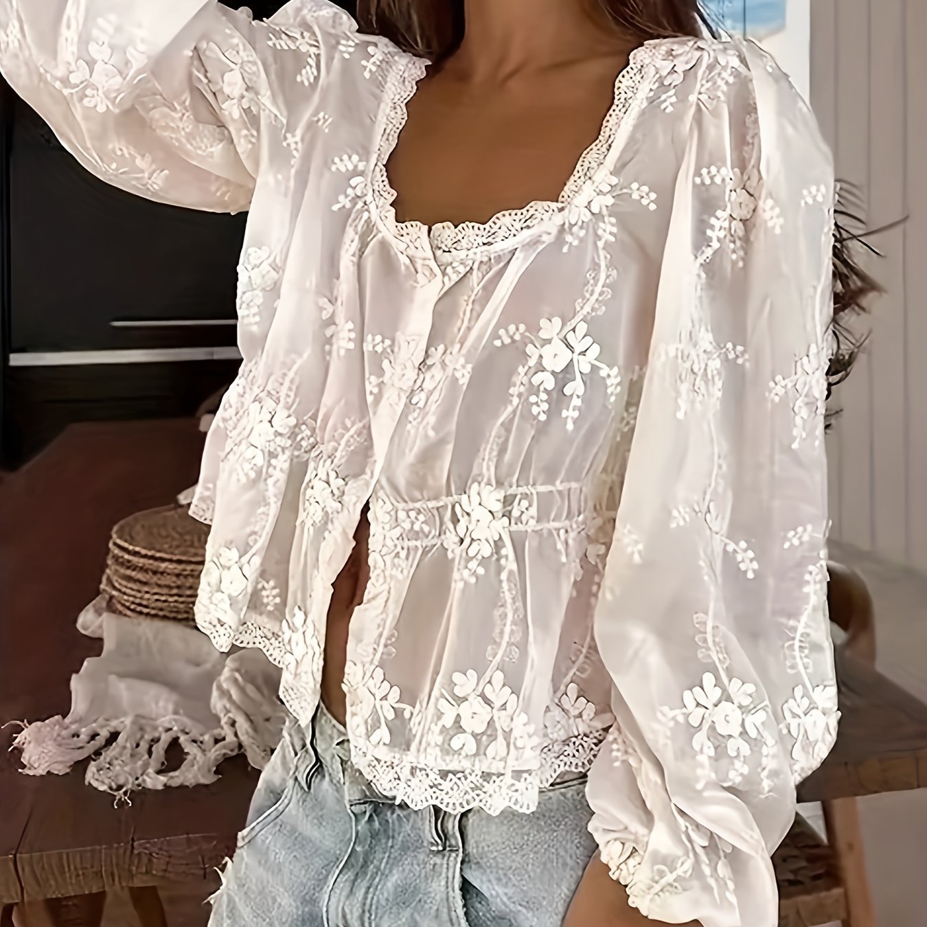 Retro white shirt