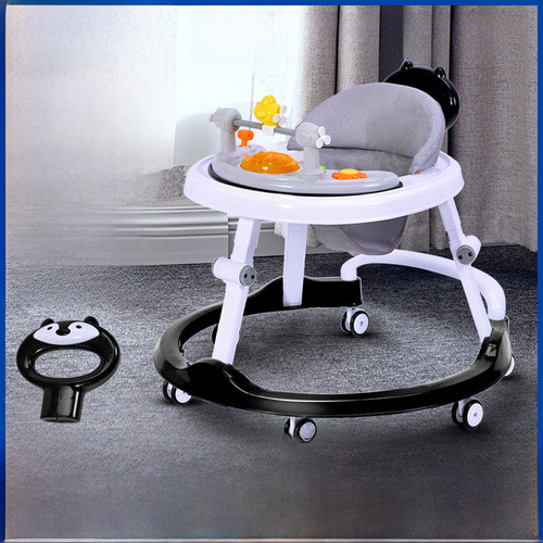 Baby walker, anti-o-leg, multi-functional, anti-fall, anti-rollover, baby boy, girl, baby walker, can sit on stroller, U-shaped