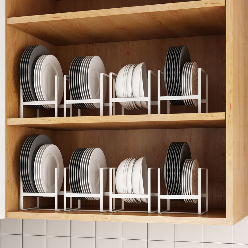 Japanese-style home kitchen storage rack dish plate rack drying tray home tableware organization storage essential