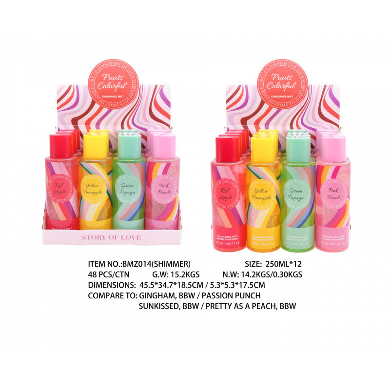 香水持久留香250ml 女士香水身体喷雾香氛持久perfumes东南亚外贸|undefined