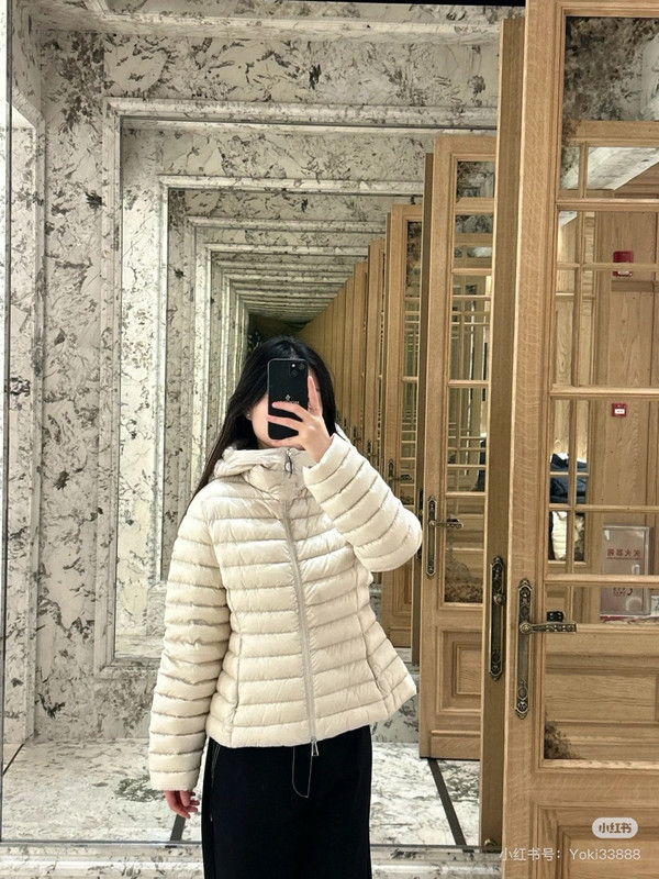 蒙家25ss M家新款女款薄短款修身显瘦轻鹅羽绒服夹克外套|undefined