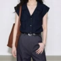 翻领短袖新款宽松衬衫