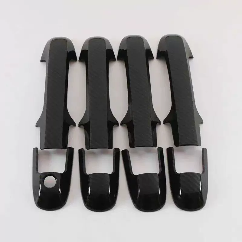 Подходит для 2003-2007 шестого поколения Accord модифицированные специальные ручки для украшения углеродного волокна защитная оболочка дверной ручки