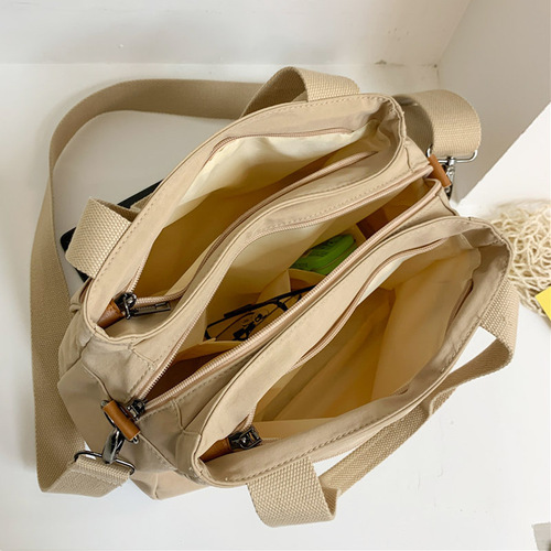 Cross-border fashion casual women's bag women's portable shoulder crossbody bag women's commuting large capacity multi-compartment bag 078-2