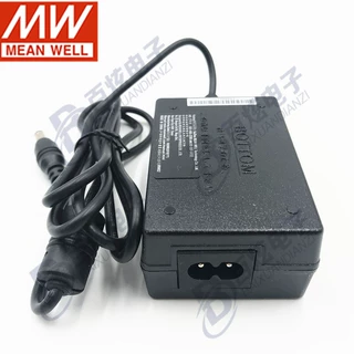 台湾明纬GST18B15-P1J 18W15V1.2A桌面两插电源适配器替代GS新品