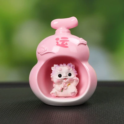 Pixiu Car Ornament Creative Car Decoration Ornament Car Accessories Dashboard Combination Decoration Set (Car ornaments) - gourd-pixiu-ornaments-section-a-good-luck-comes-naturally