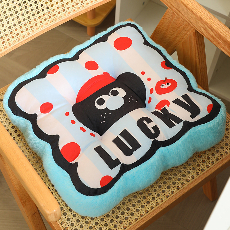 Cojín multifuncional de dibujos animados cojín de hielo de verano de estudiantes de oficina respaldo de cintura en stock al por mayor una agencia