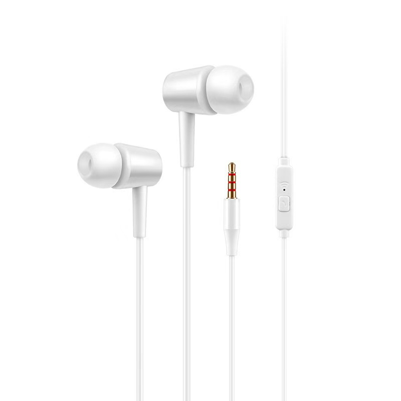 3.5 auriculares con cable de orificio redondo tipo c semi-in-in HD teléfono móvil con marca auricular fábrica al por mayor