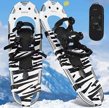 冬季踏雪鞋户外爬雪山装备雪地行走鞋铝合金滑可调节踏雪版现货