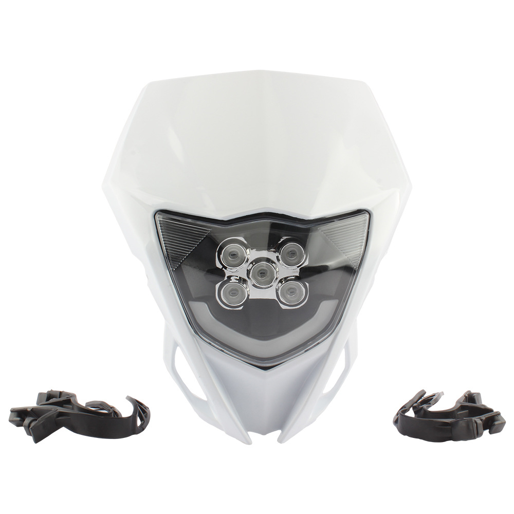 Headlight modified LED light source driving light WR YZ 250 450 off-road motorcycle headlight light