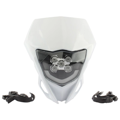 Headlight modified LED light Motorcycle headlights, headlights - hl133-2-white