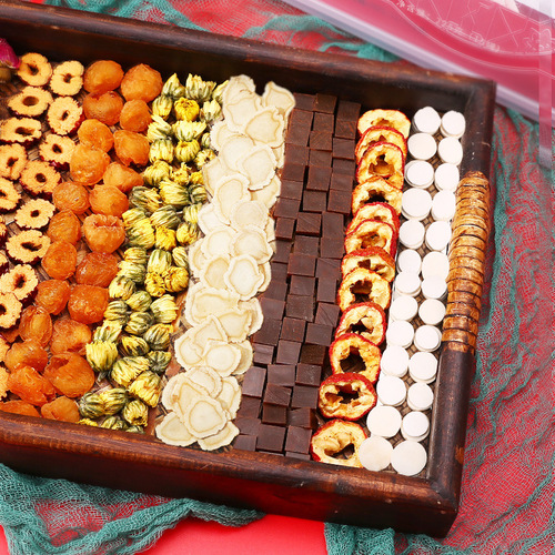 Ginseng Ejiao Goddess Tea Longan Red Dates Wolfberry Tea Gift Box Healthy Small Canned Tea Factory Direct Selling Small Canned Scented Tea