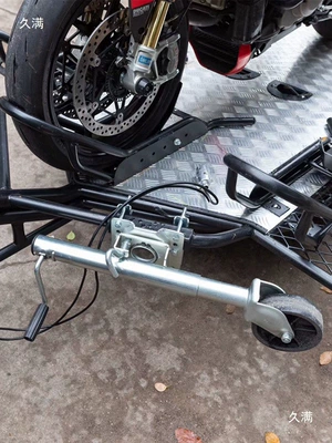 Manufacturer's American-Style Trailer Guide Car jack