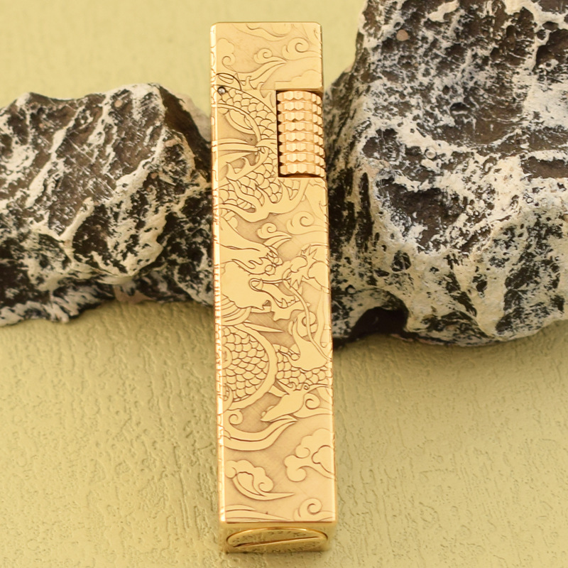 Copper high-end trend retro brass lighter kerosene