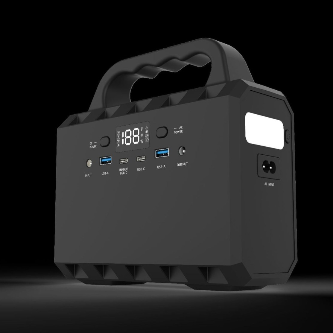 户外移动电源100W万能规多功能大功率220v应急摆摊露营便携式电源