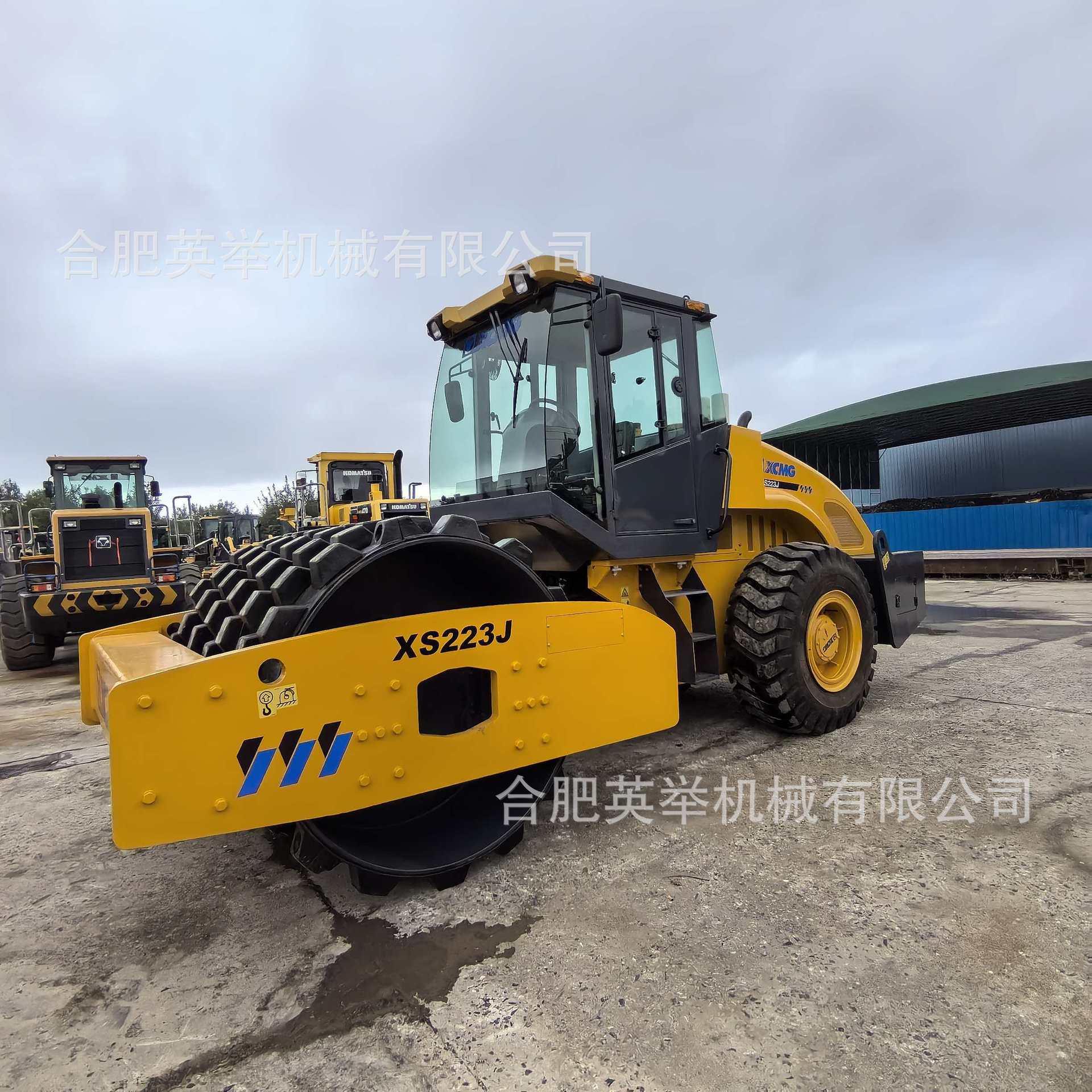 XCMG 223J rodillo vibratorio rodillo XCMG XS223J convexo desmontable rodillo de doble propósito