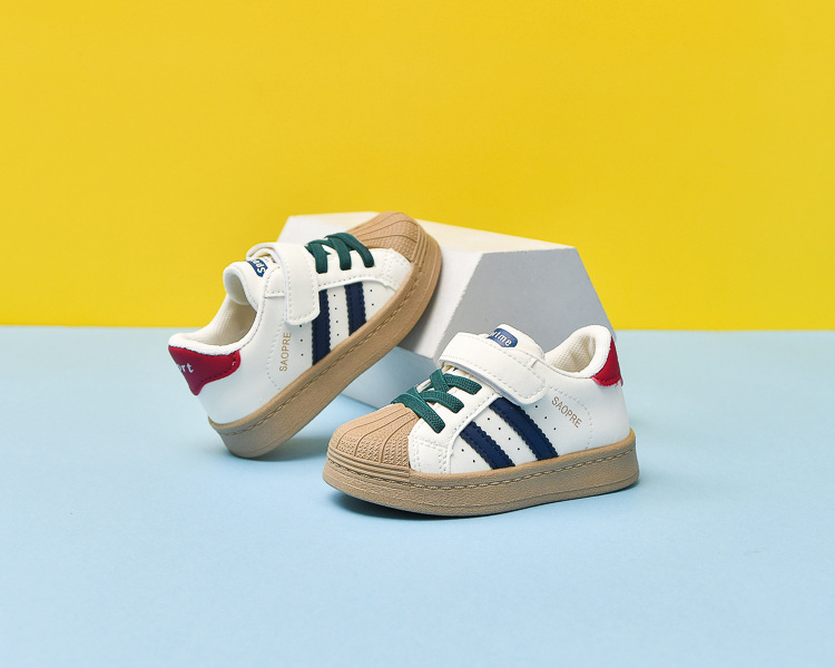 Porta per bambini 2024 primavera autunno nuova moda con punta a punta per bambini e bambine che corrono_voghion.com