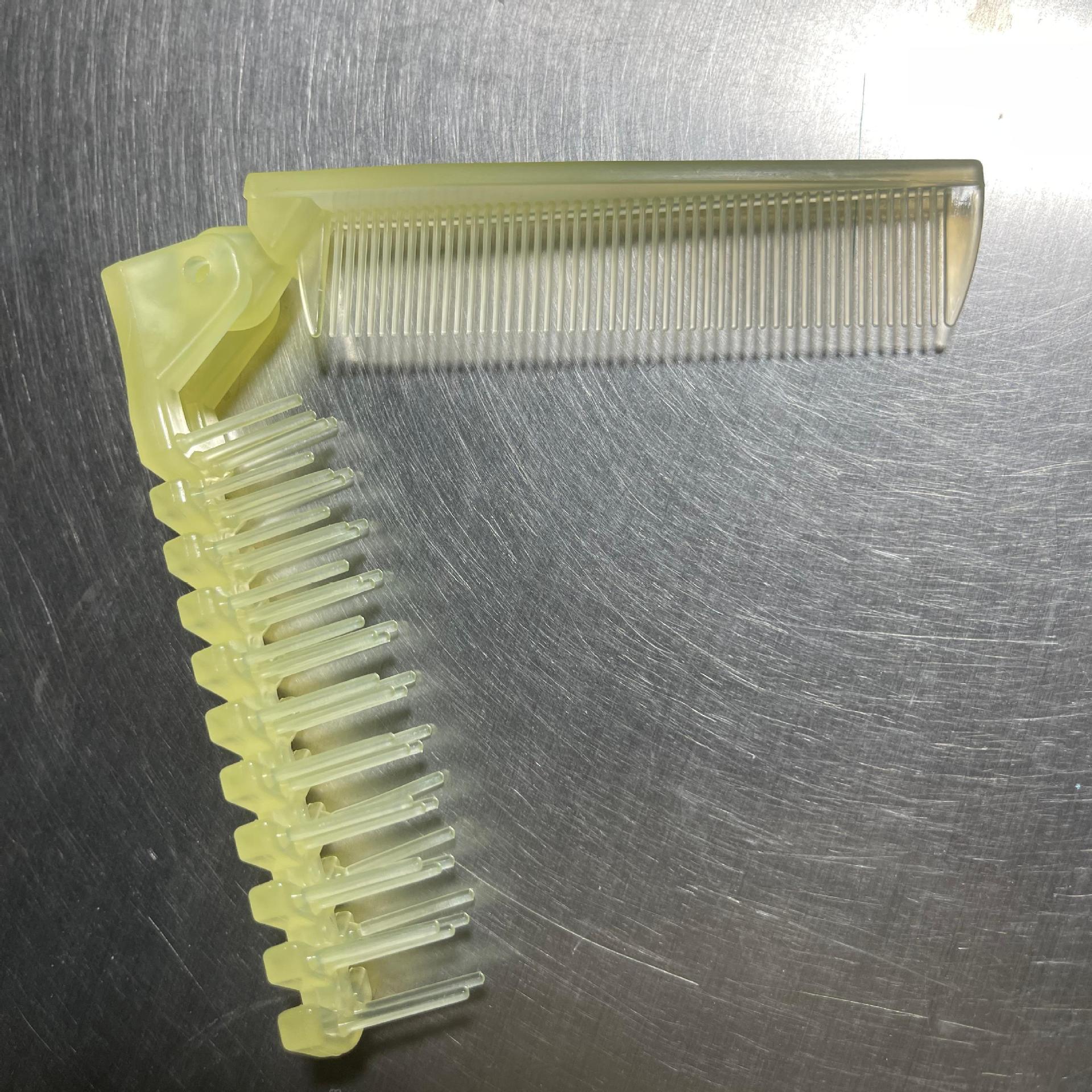 밝은 노란색 갈비뼈 빗