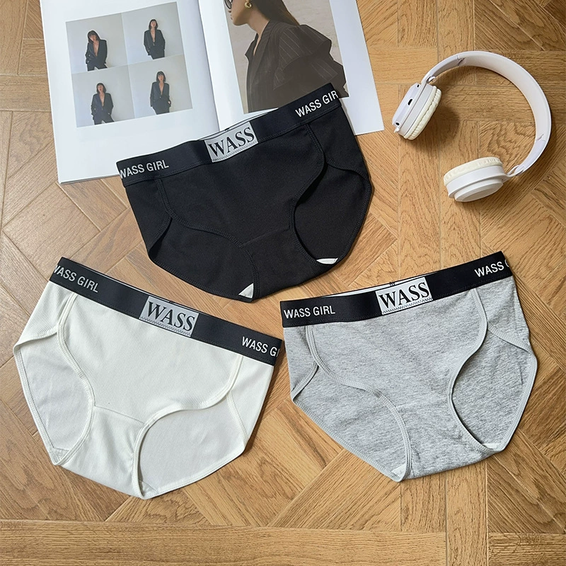 Американский спортивный ветер трусики колорит английский пояс дышащий удобный хлопок хлопковый промежность трусы 2426K