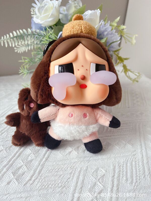 CRYBABY涙工場ストラップ国境を越えた東南アジアの泣いている人形のぬいぐるみが萌えているキーホルダーバッグのプレゼント|undefined