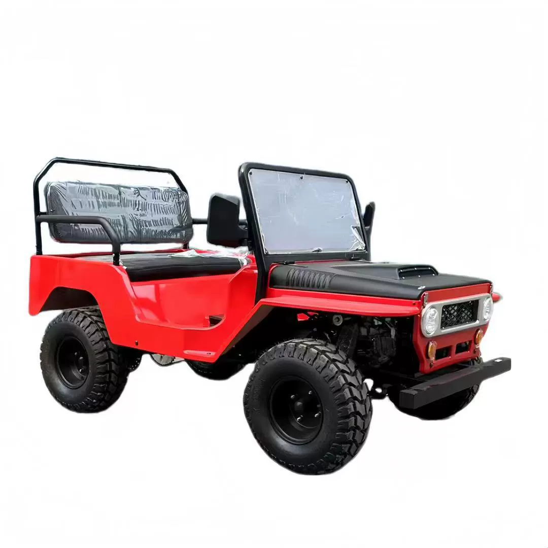 Экспорт без границ топлива автомобилей 110-150cc четырехколесные мотоциклы, квадроциклы, ретро маленькие джипы