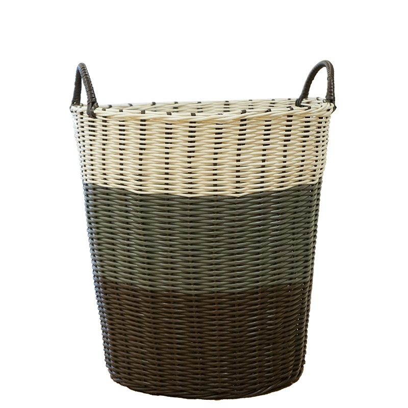 Laundry basket, plastic storage basket
