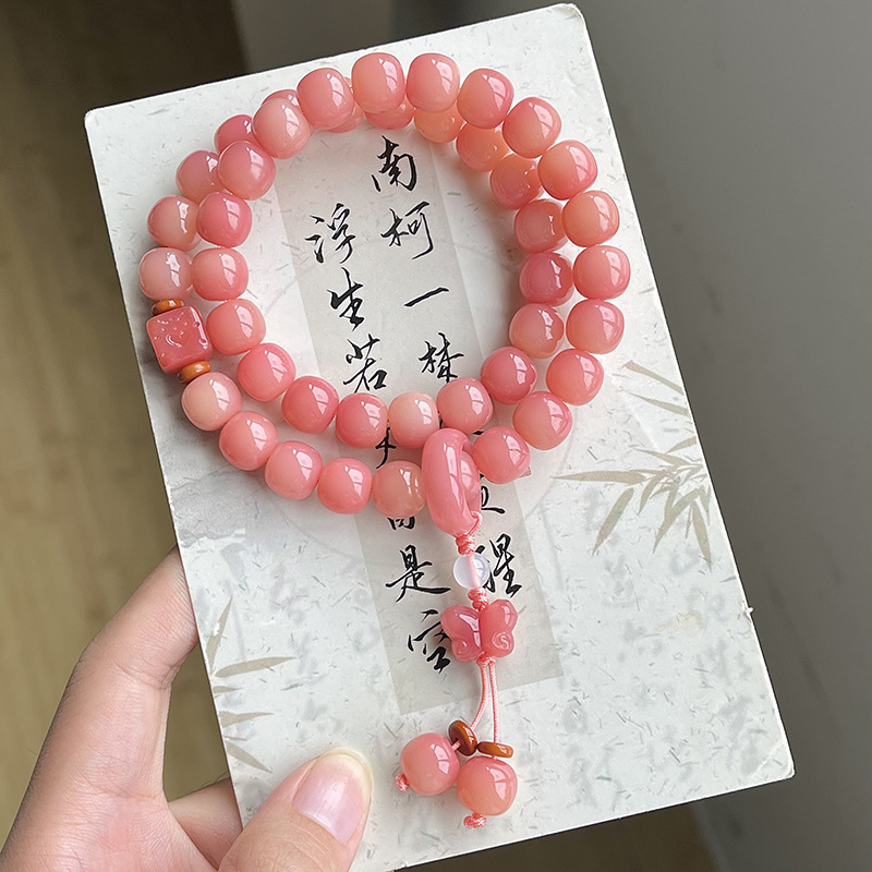 천개의 산과 눈【복숭아 핑크색 떠다니는 꽃】